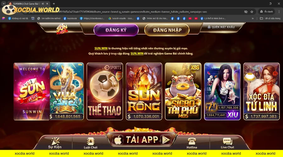 Hướng dẫn đăng ký tham gia xóc đĩa tứ linh Sunwin