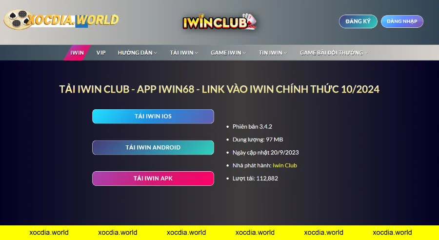 Tải App Xóc Đĩa Iwin Mới Nhất 2025 – Hướng Dẫn Cài Đặt Chi Tiết